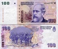 *100 Pesos Argentína 2012, P357 UNC - Kliknutím na obrázok zatvorte -